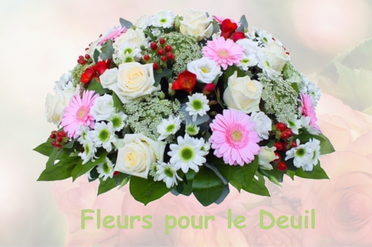 fleurs deuil SAINT-CYR-LES-COLONS